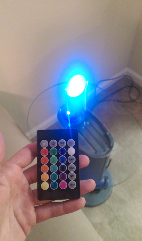 LED in Muffler Tail Pipe